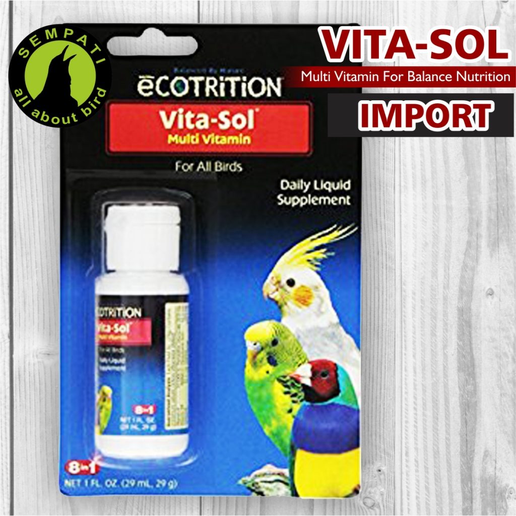 VITASOL VITASOL ECOTRITION VITAMIN BURUNG MENINGKATKAN STAMINA