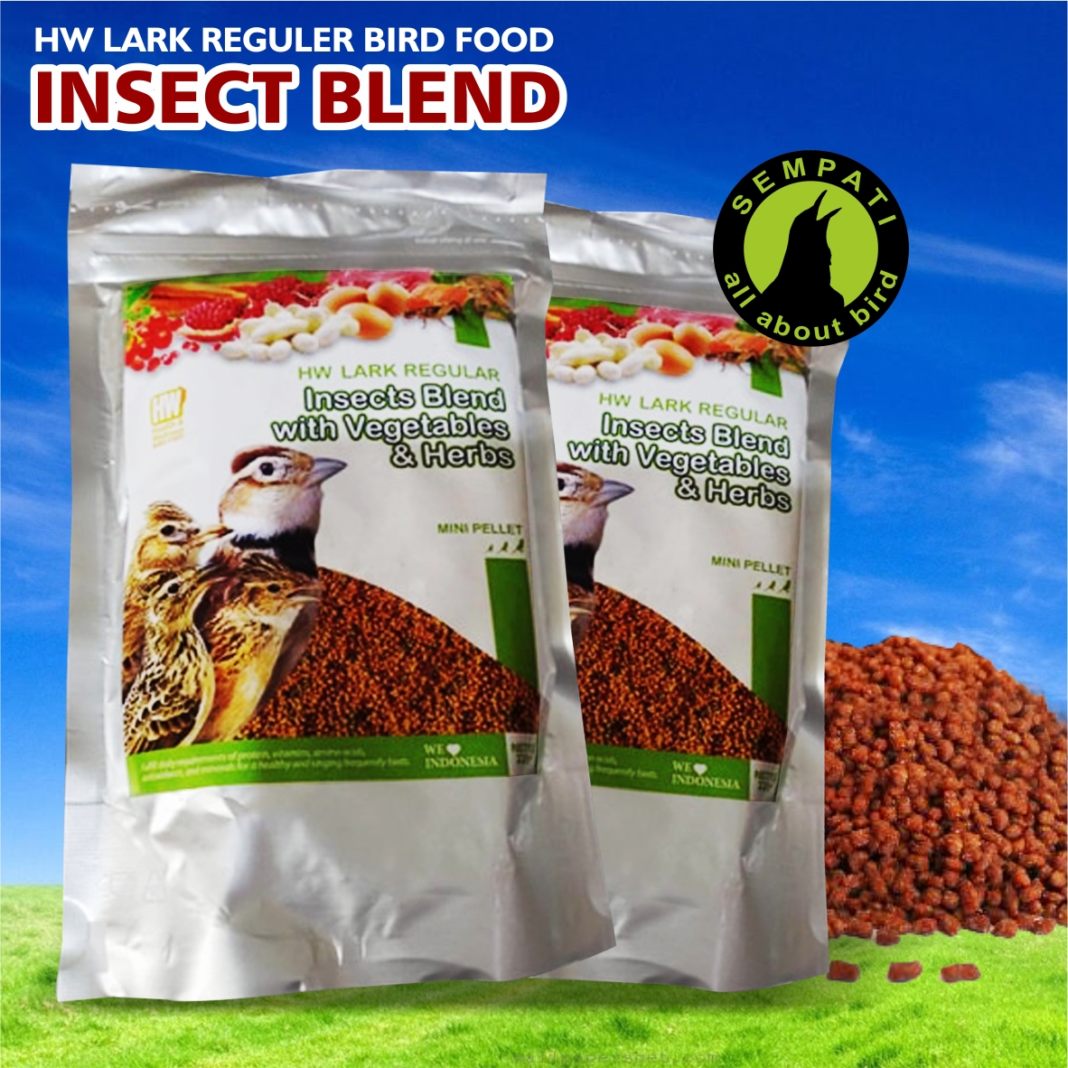 insect blend with vegetable herbs reguler hw pakan insect blend with vegetable herbs reguler hw pakan