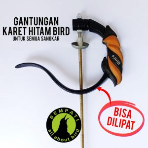 GANTUNGAN KARET ITEM BIRD BUKALAPAK
