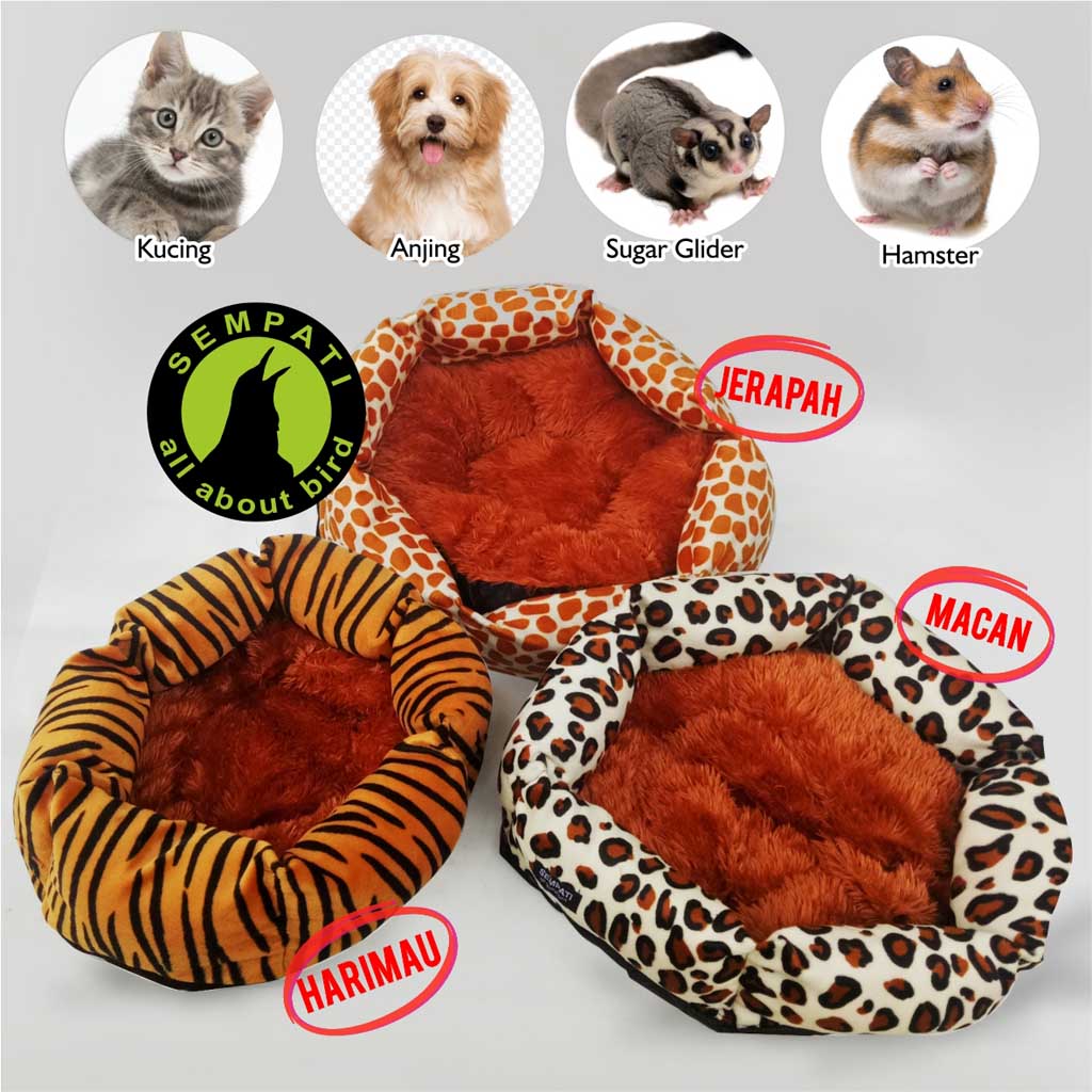 COD ) Tempat Tidur kucing/Warm Bed/Bantal Kucing/Pets Bed Motif LV dan  Hemat