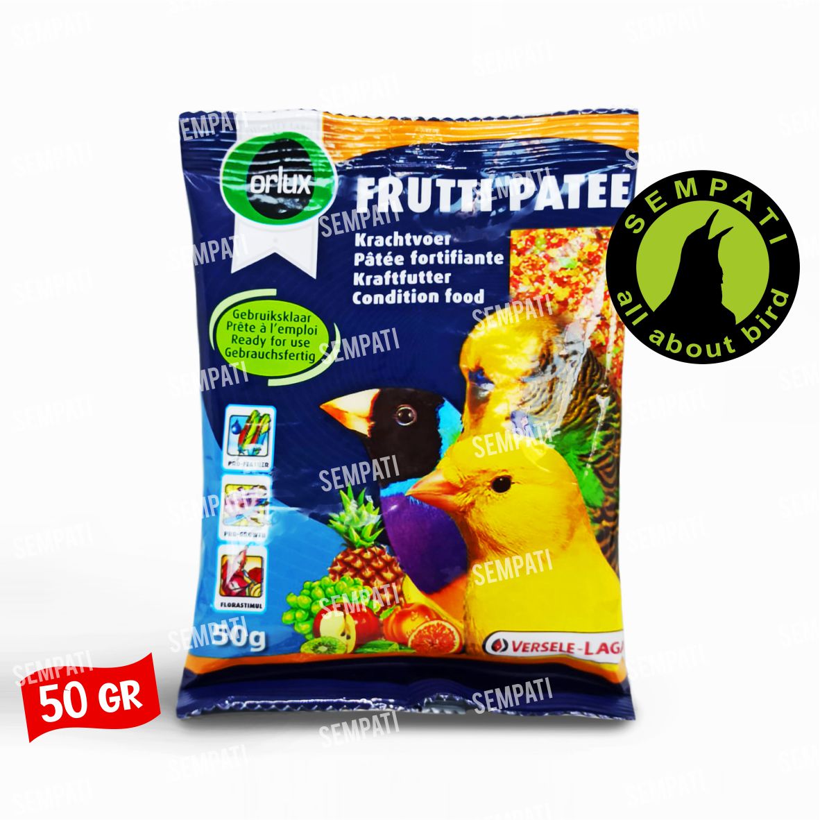 Jual Makanan burung parrot fruit Versele Laga Exotic Fruit 300+30gr - Kota  Tangerang Selatan - Home Needs Alam Sutera