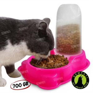 Dispenser makanan Kucing Anti semut uk- 700 Gr HOME BUKA LAPAK