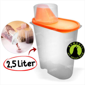 Pet Food Storage Ukuran 2,5 Liter (1) BL