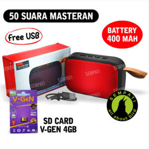 Speaker Masteran Playlist Isian 50 Suara Burung Mode Ekonomis (2) BL