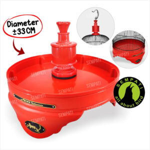 Tebok lovebird aves indonesia fullset dengan pion dan logo (1) BL